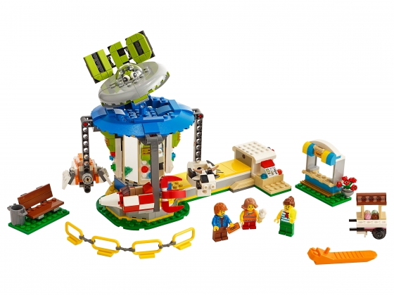 LEGO® Creator Fairground Carousel 31095 released in 2019 - Image: 1