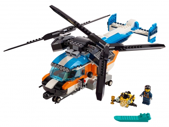 LEGO® Creator Twin-Rotor Helicopter 31096 released in 2019 - Image: 1