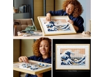 LEGO® Art Hokusai – The Great Wave 31208 released in 2023 - Image: 5