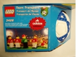 LEGO® Sports Team Transport Bus Adidas Edition 3426 released in 2002 - Image: 1