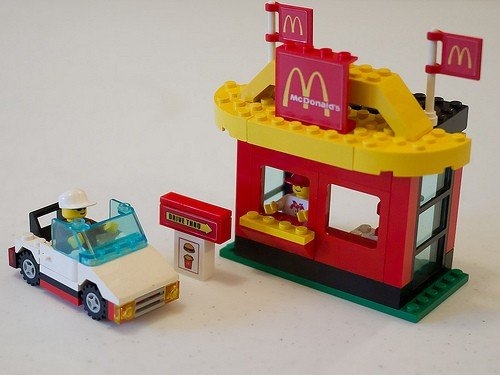 LEGO® Construction manual:McDonald's Restaurant 3438