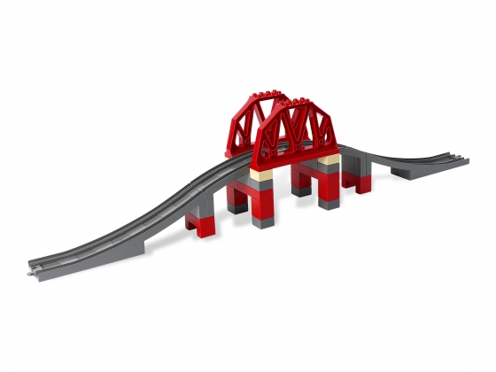 LEGO® Duplo Eisenbahnbrücke 3774 erschienen in 2005 - Bild: 1