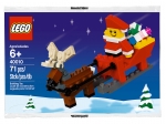 LEGO® Seasonal Santa with Sleigh Building Set 40010 released in 2010 - Image: 2