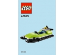 LEGO® LEGO Brand Store Monthly Mini Model Build June 2014 - Jet-Ski 40099 released in 2014 - Image: 1
