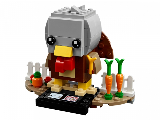 LEGO® BrickHeadz Thanksgiving Turkey 40273 released in 2018 - Image: 1