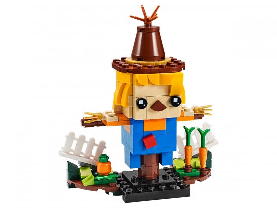 LEGO® BrickHeadz Thanksgiving Scarecrow 40352 released in 2019 - Image: 1