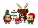 LEGO® BrickHeadz Reindeer, Elf and Elfie 40353 released in 2019 - Image: 3