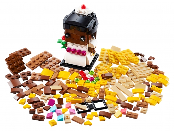 LEGO® BrickHeadz Wedding Bride 40383 released in 2020 - Image: 1