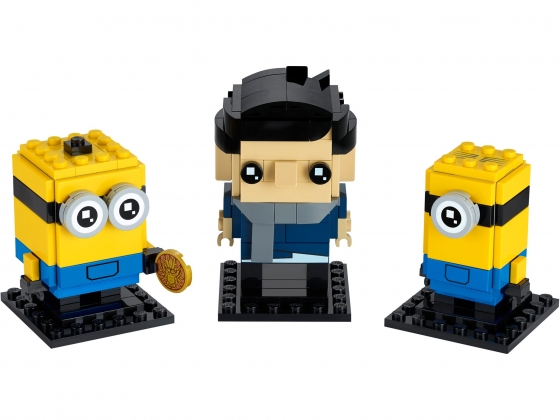 LEGO® Brick Sketches Gru, Stuart and Otto 40420 released in 2021 - Image: 1