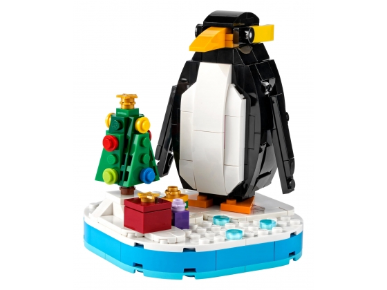 LEGO® Seasonal Christmas Penguin 40498 released in 2021 - Image: 1