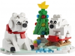 LEGO® Seasonal Wintertime Polar Bears 40571 released in 2022 - Image: 1