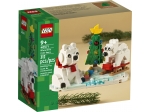 LEGO® Seasonal Wintertime Polar Bears 40571 released in 2022 - Image: 2
