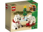 LEGO® Seasonal Wintertime Polar Bears 40571 released in 2022 - Image: 3