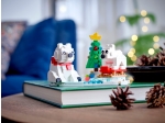 LEGO® Seasonal Wintertime Polar Bears 40571 released in 2022 - Image: 4