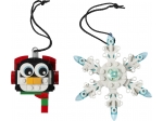 LEGO® Seasonal Penguin & Snowflake 40572 released in 2022 - Image: 1