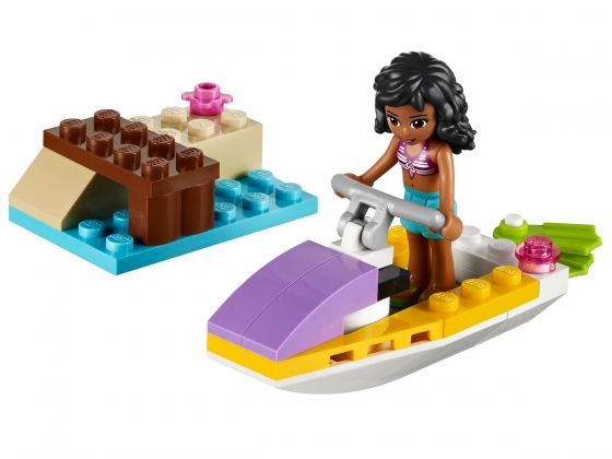 LEGO® Friends Water Scooter Fun 41000 released in 2013 - Image: 1