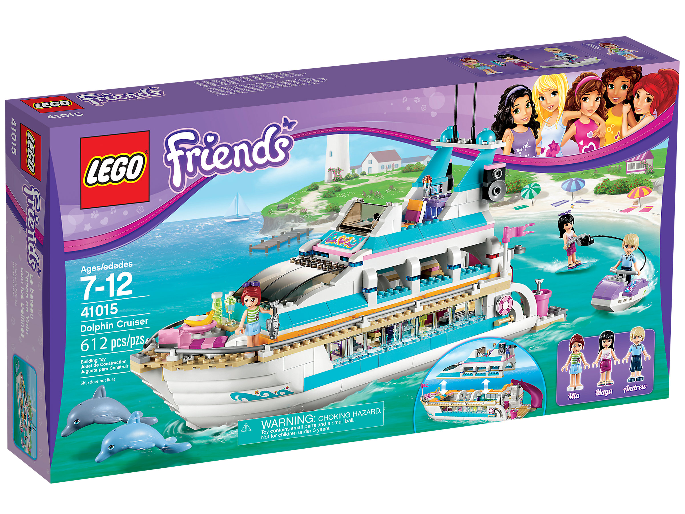 lego friends le yacht