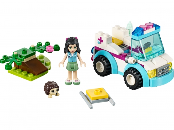 LEGO® Friends Vet Ambulance 41086 released in 2015 - Image: 1