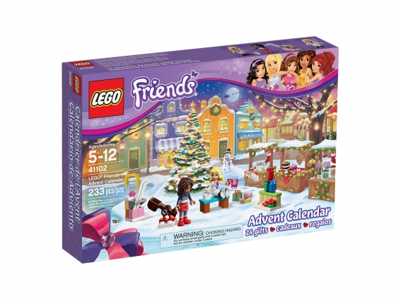 LEGO® Friends Friends Advent Calendar 41102 released in 2015 - Image: 1