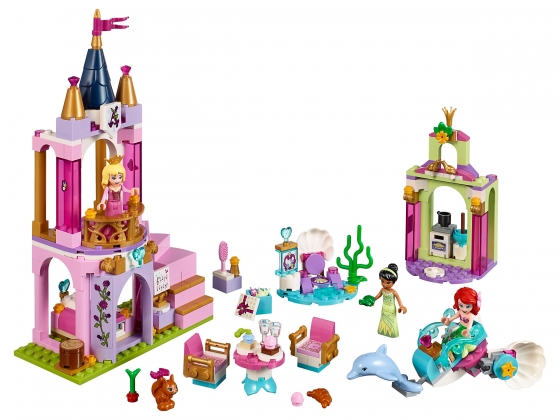 LEGO® Disney Ariel, Aurora, and Tiana's Royal Celebration 41162 released in 2019 - Image: 1