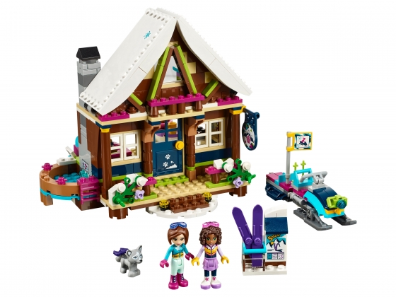 LEGO® Friends Snow Resort Chalet 41323 released in 2017 - Image: 1