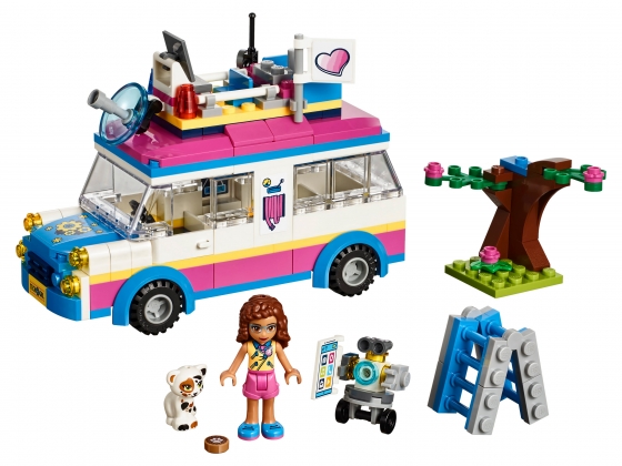 LEGO® Friends Olivia's Mission Vehicle 41333 released in 2017 - Image: 1