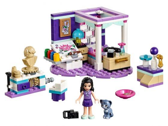 LEGO® Friends Emma's Deluxe Bedroom 41342 released in 2018 - Image: 1