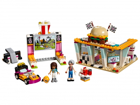 LEGO® Friends Drifting Diner 41349 released in 2018 - Image: 1