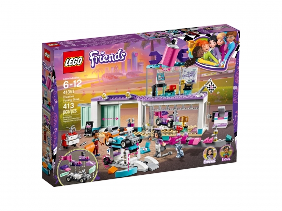 LEGO® Friends Tuning Werkstatt 41351 erschienen in 2018 - Bild: 1