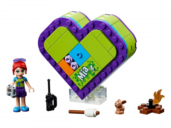 LEGO® Friends Mia's Heart Box 41358 released in 2018 - Image: 1