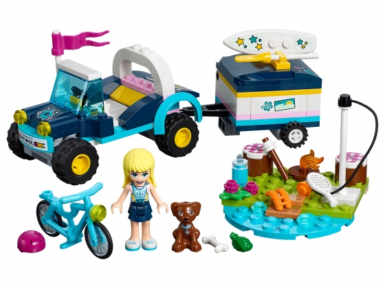 LEGO® Friends Stephanie's Buggy & Trailer 41364 released in 2018 - Image: 1