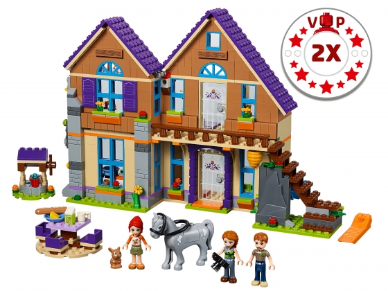 LEGO® Friends Mias Haus mit Pferd 41369 erschienen in 2018 - Bild: 1