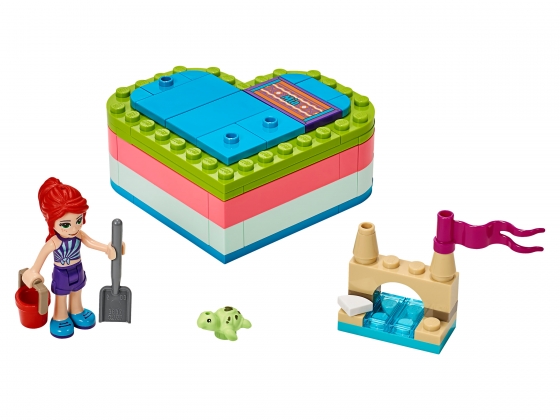LEGO® Friends Mia's Summer Heart Box 41388 released in 2019 - Image: 1