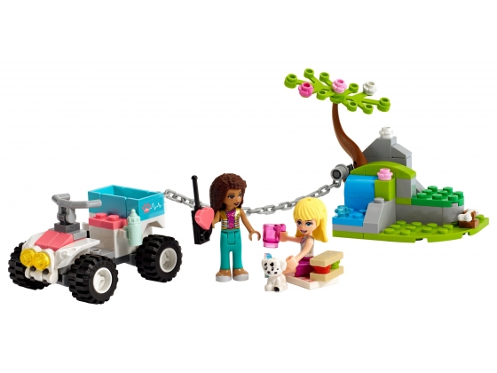 LEGO® Friends Vet Clinic Rescue Buggy 41442 released in 2021 - Image: 1