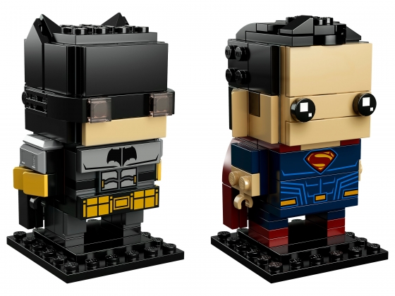 LEGO® BrickHeadz Tactical Batman™ & Superman™ 41610 released in 2018 - Image: 1