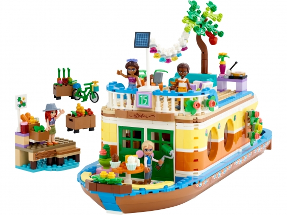 LEGO® Friends Canal Houseboat 41702 released in 2022 - Image: 1