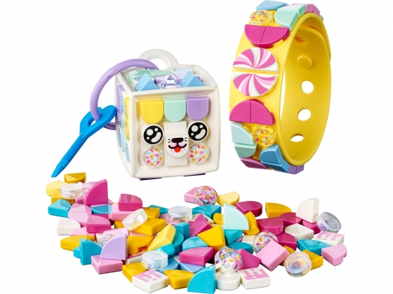 LEGO® Dots Candy Kitty Bracelet & Bag Tag 41944 released in 2021 - Image: 1