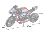 LEGO® Technic Straßenmotorrad 42036 erschienen in 2015 - Bild: 3