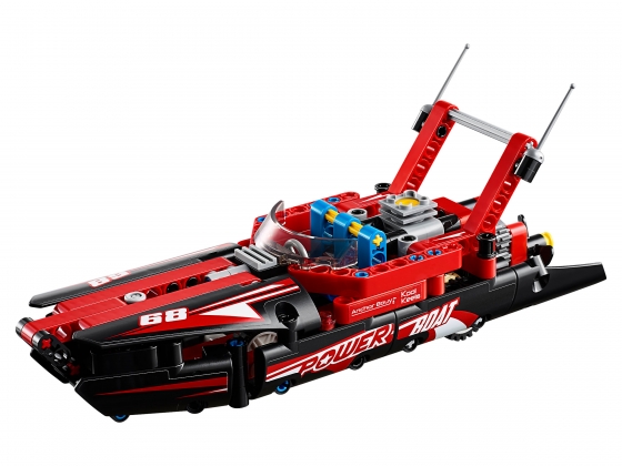 LEGO® Technic Power Boat 42089 released in 2018 - Image: 1