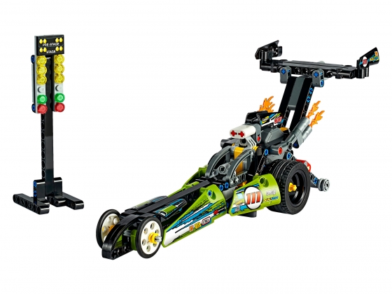 LEGO® Technic Dragster 42103 released in 2019 - Image: 1