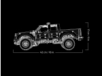 LEGO® Technic Ford® F-150 Raptor 42126 released in 2021 - Image: 8
