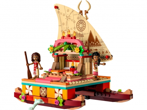 LEGO® Disney Moana's Wayfinding Boat 43210 released in 2023 - Image: 1