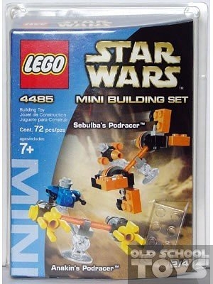 LEGO® Star Wars™ Sebulba's Podracer & Anakin's Podracer - Mini 4485 released in 2003 - Image: 1