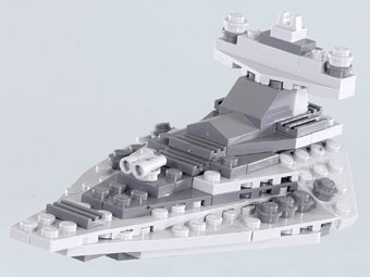 LEGO® Star Wars™ Imperial Star Destroyer - Mini 4492 released in 2004 - Image: 1
