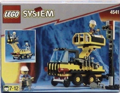 LEGO® Train Rail and Road Service Truck 4541 released in 1999 - Image: 1