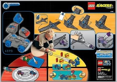 LEGO® Racers Shredd 4570 released in 2001 - Image: 1