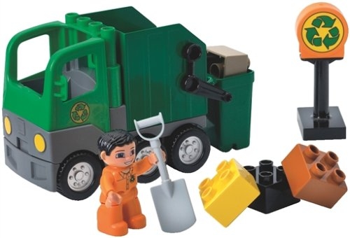 LEGO® Duplo Garbage Truck 4659 released in 2005 - Image: 1