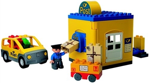 LEGO® Duplo Ville Postamt 4662 erschienen in 2005 - Bild: 1