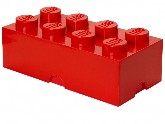 LEGO® Gear Roter LEGO® Aufbewahrungsstein mit 8 Noppen 5000463 erschienen in 2014 - Bild: 1
