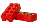 LEGO® Gear Roter LEGO® Aufbewahrungsstein mit 8 Noppen 5000463 erschienen in 2014 - Bild: 2